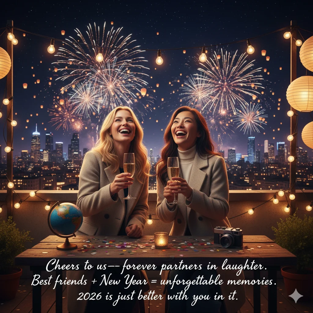 new year wishes for best friend