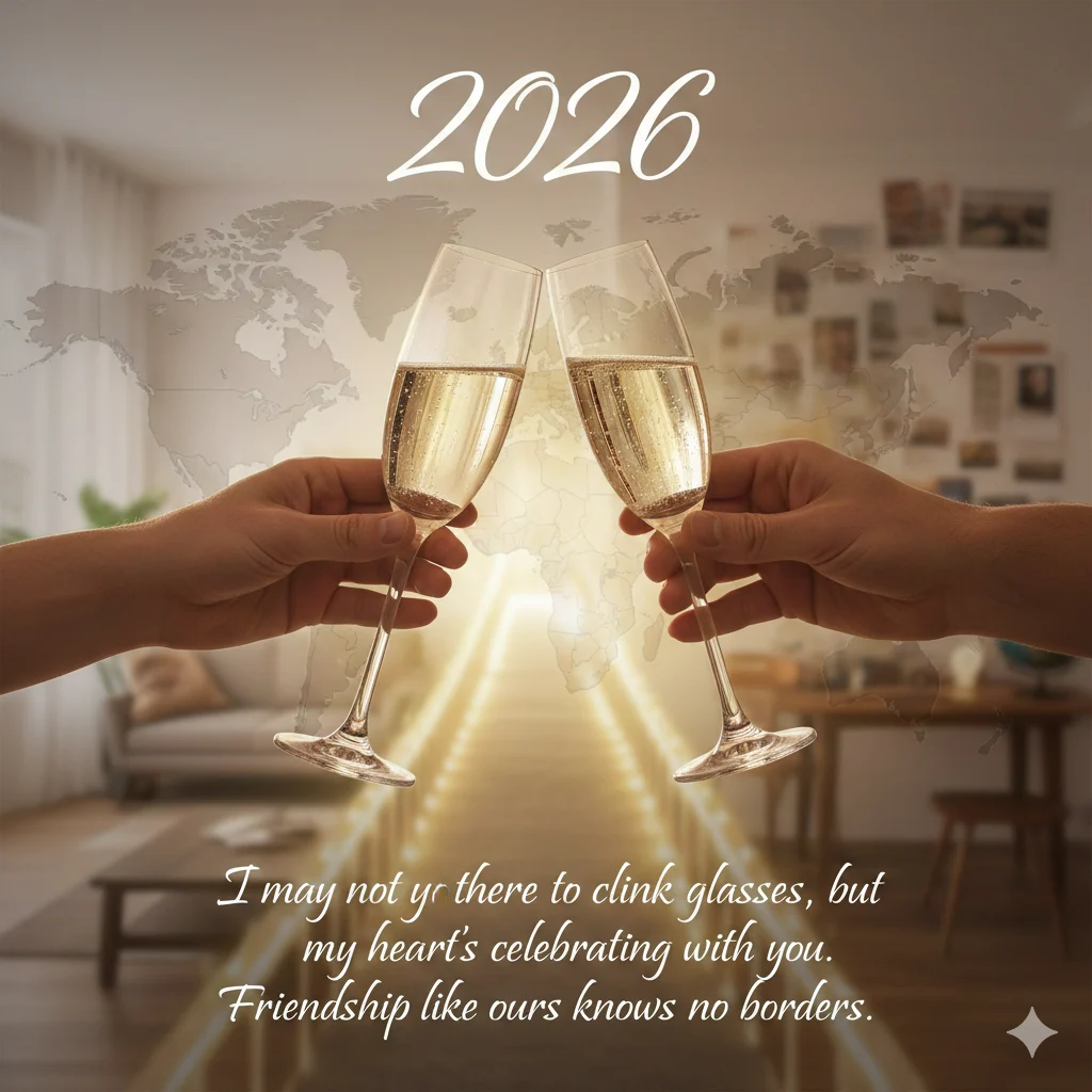 cute new year wishes for friends