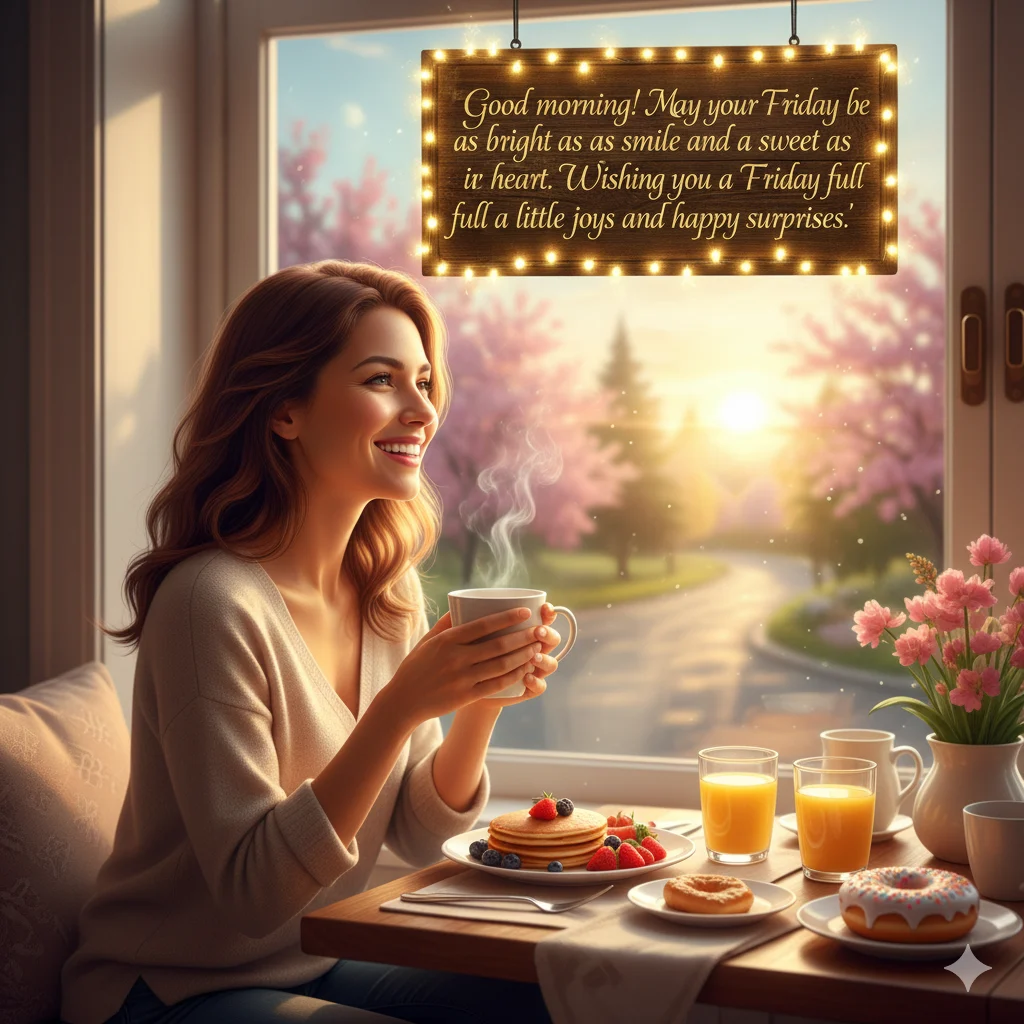 cute friday morning wishes
