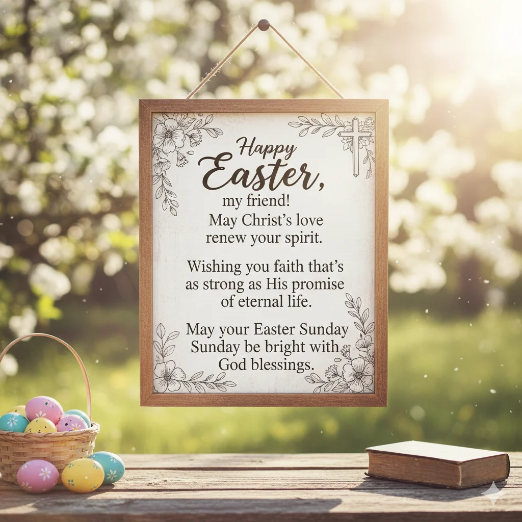 happy easter religious wishes