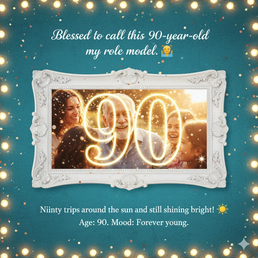 90th birthday wishes