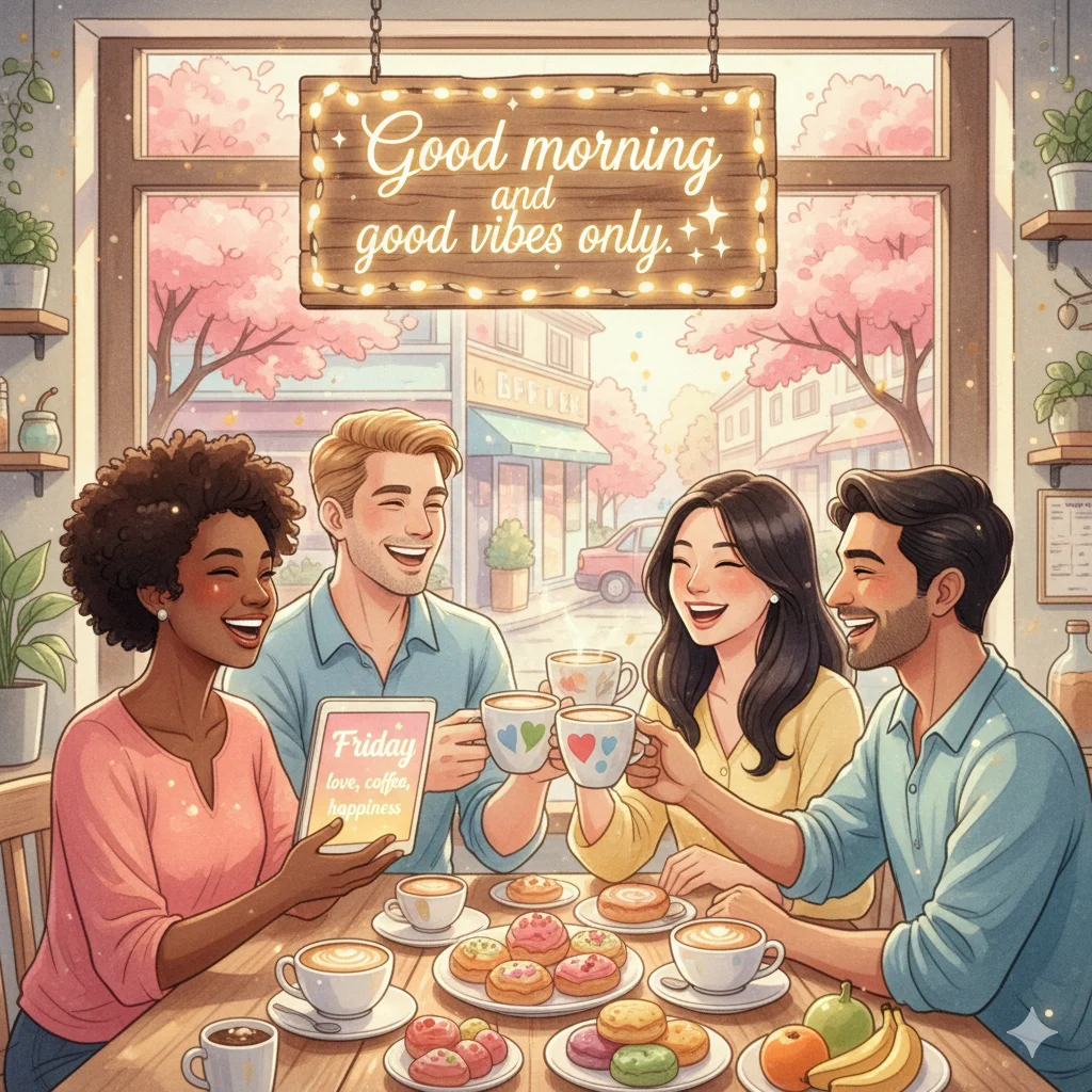 cute friday morning wishes