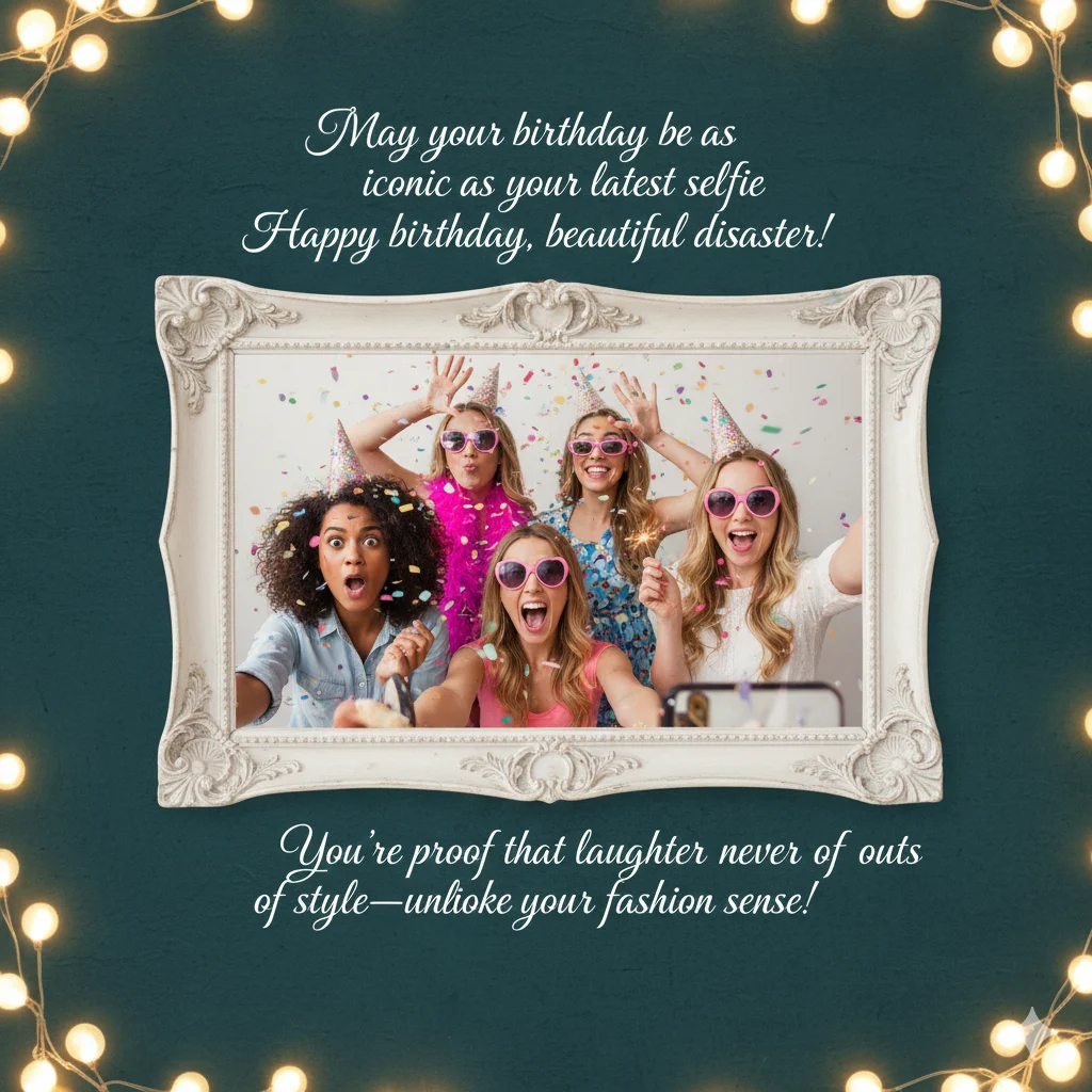 funny birthday wishes for sister