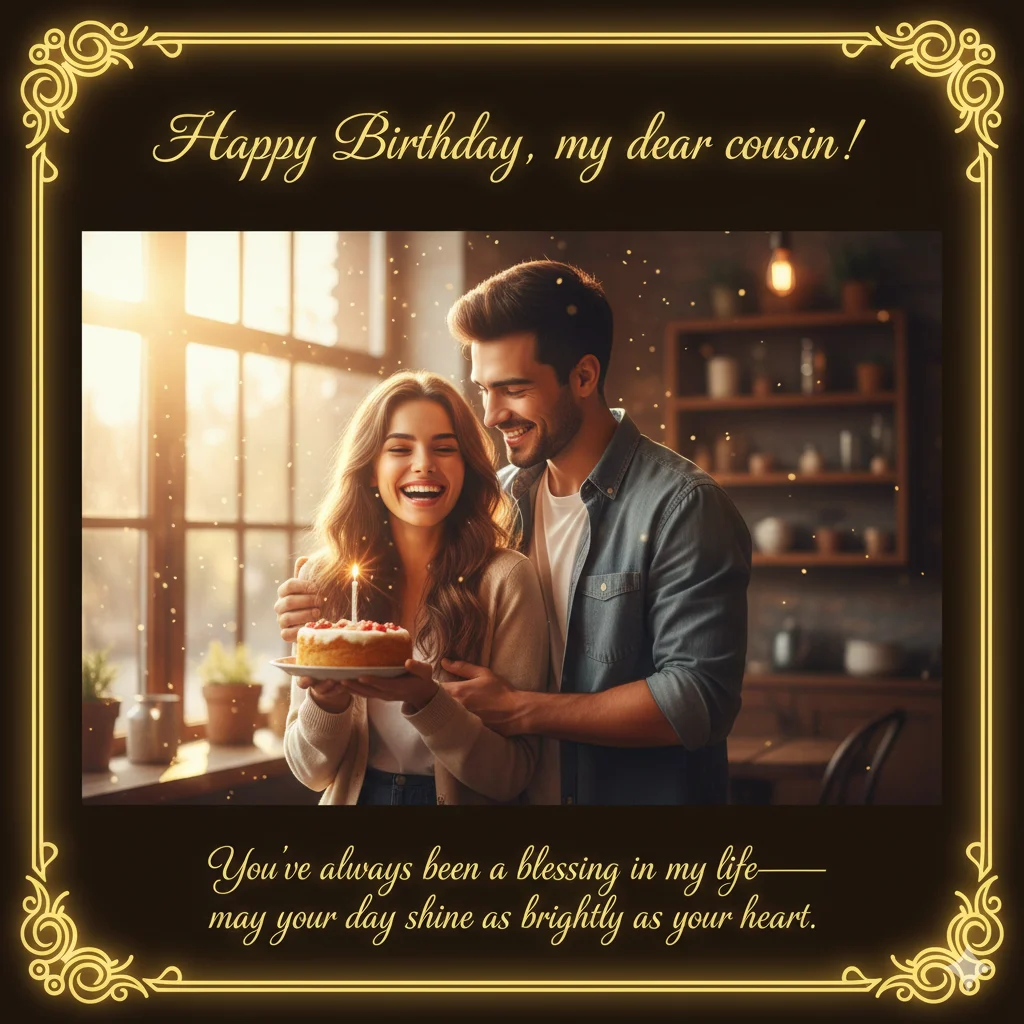 cousin birthday wishes