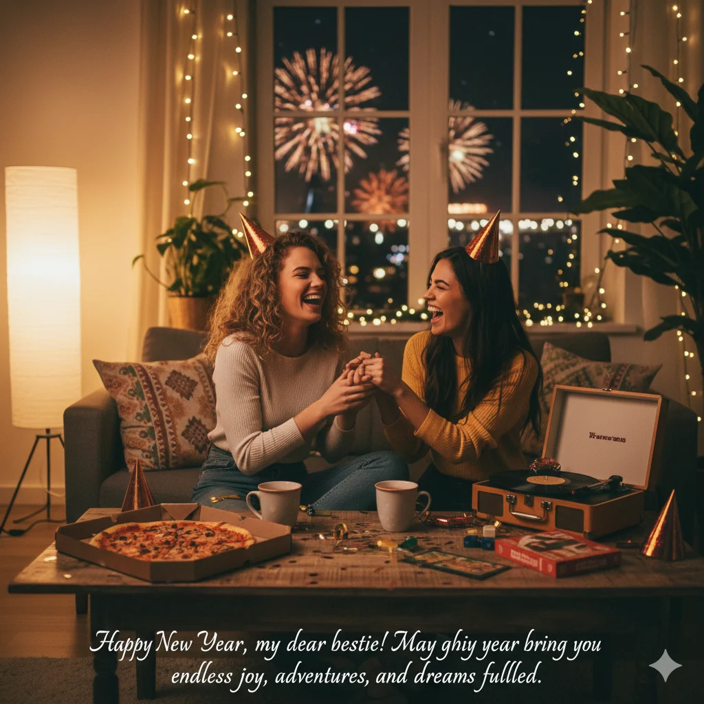new year wishes for best friend