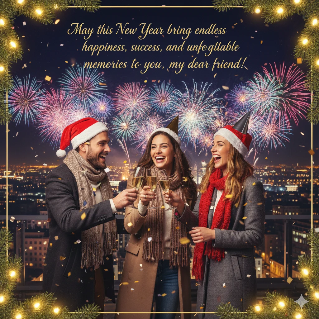 new year wishes for friends