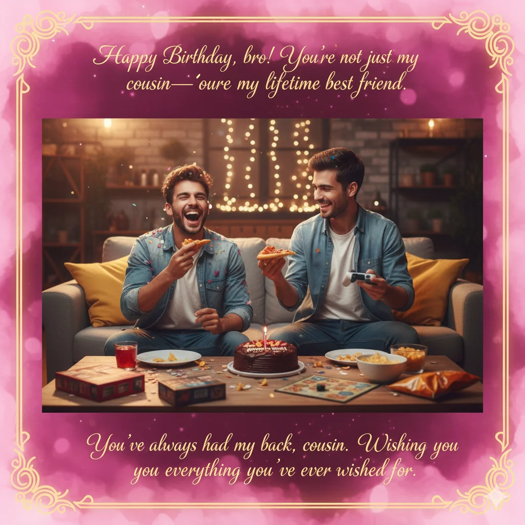 cousin birthday wishes