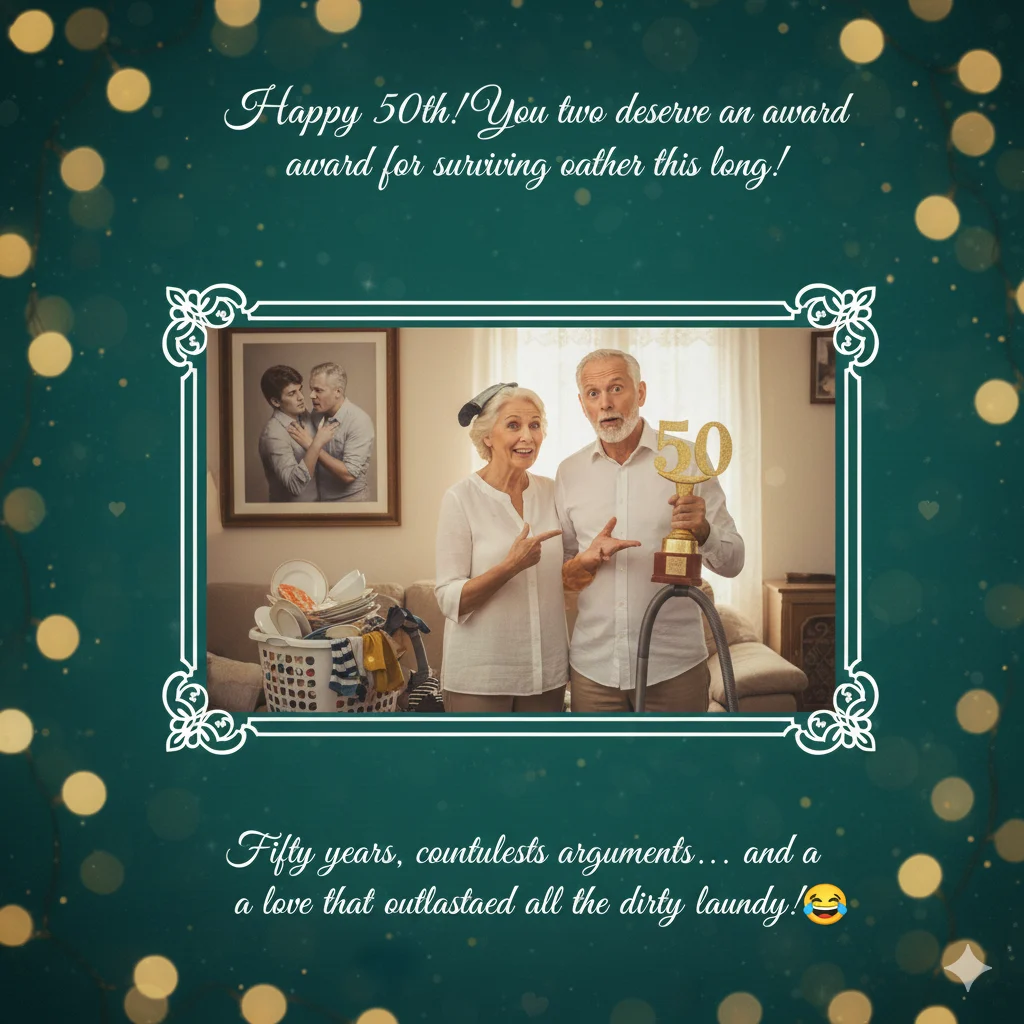 50th anniversary wishes