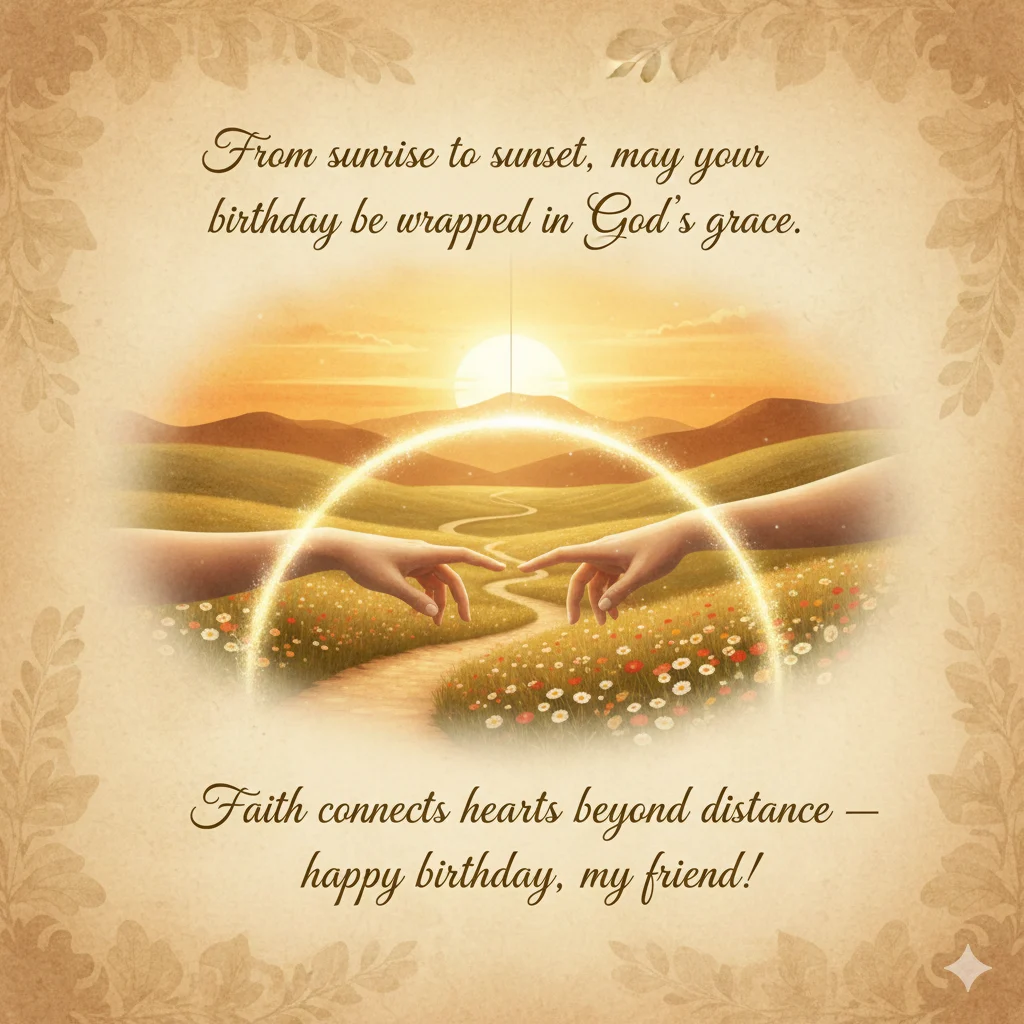 christian birthday wishes for a friend