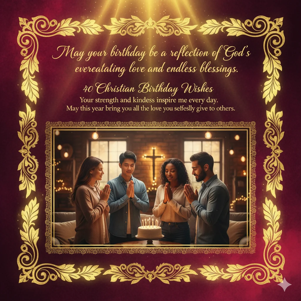 40 christian birthday wishes