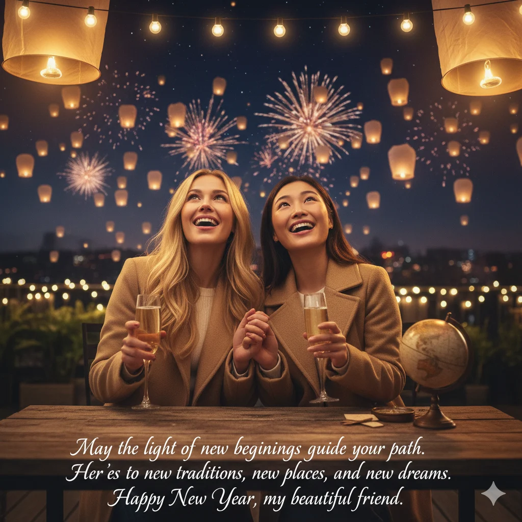 new year wishes for best friend