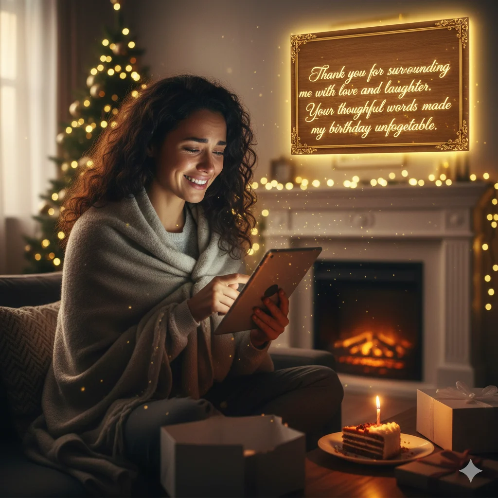 thanks for birthday wishes