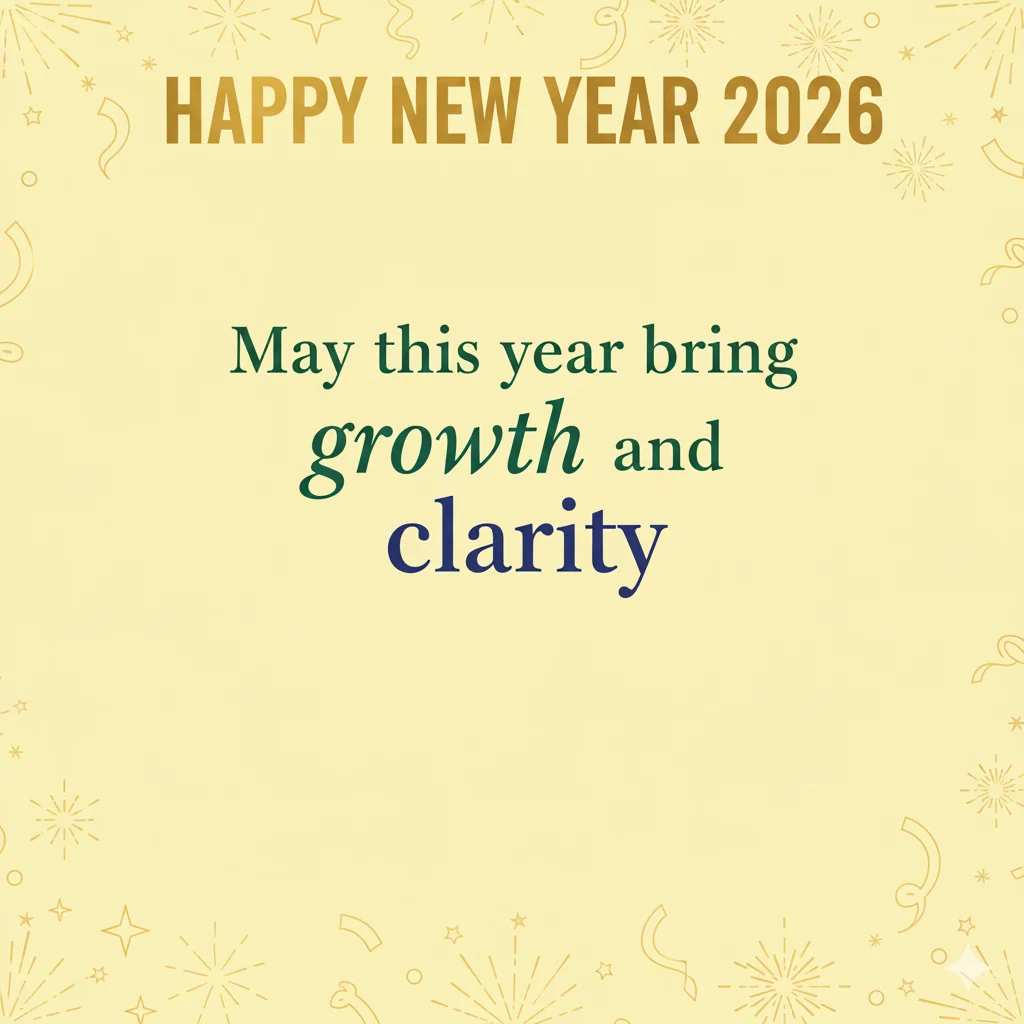 short new year wishes