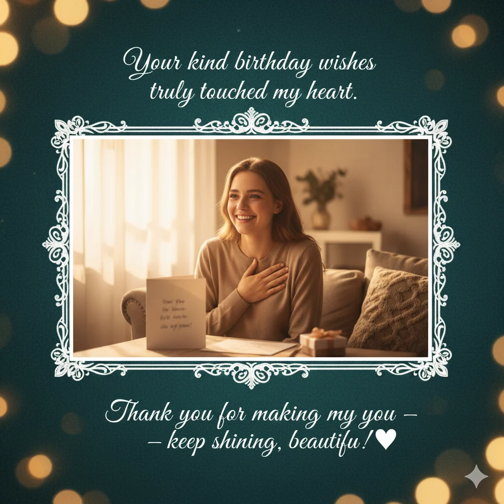 emotional thank you messages for birthday wishes