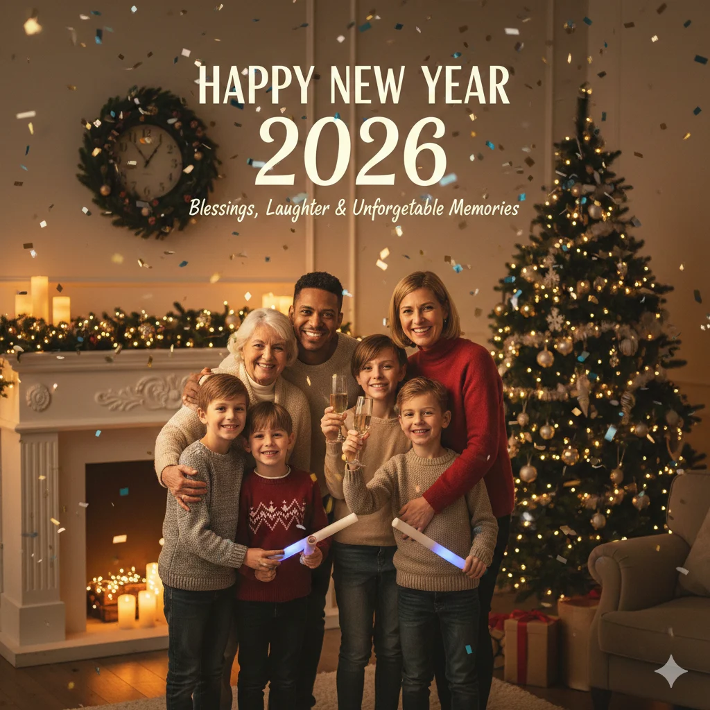 happy new year wishes for family