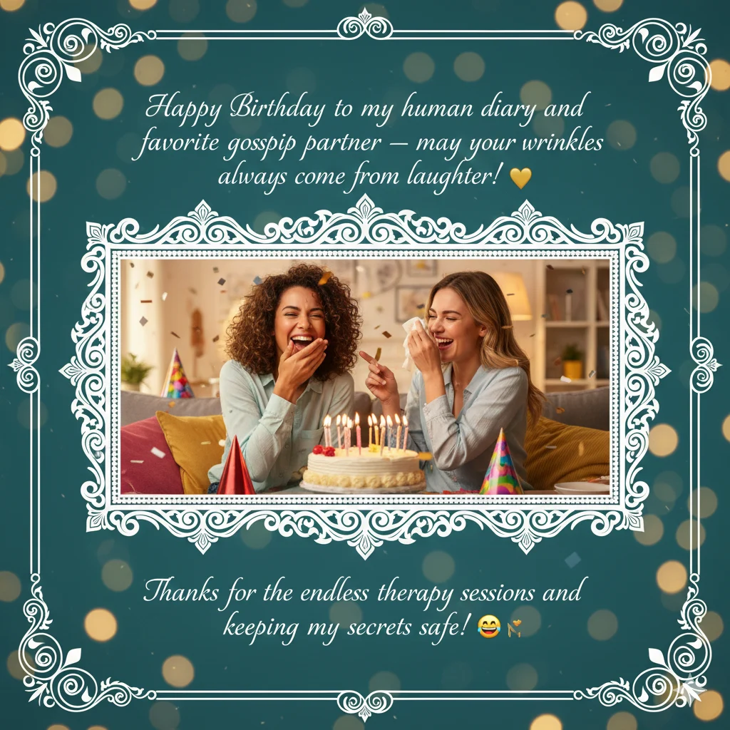 funny birthday wishes for girls