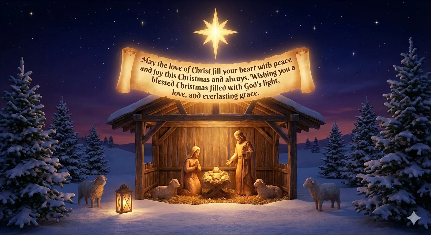 merry christmas religious wishes