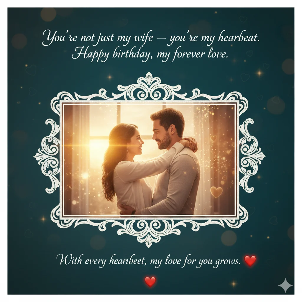 happy birthday wishes for wife