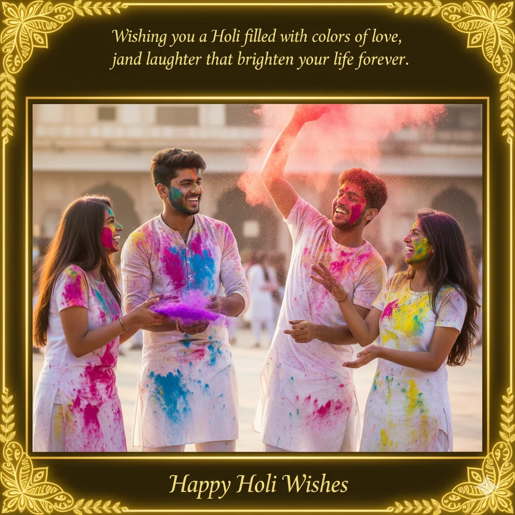 happy holi wishes