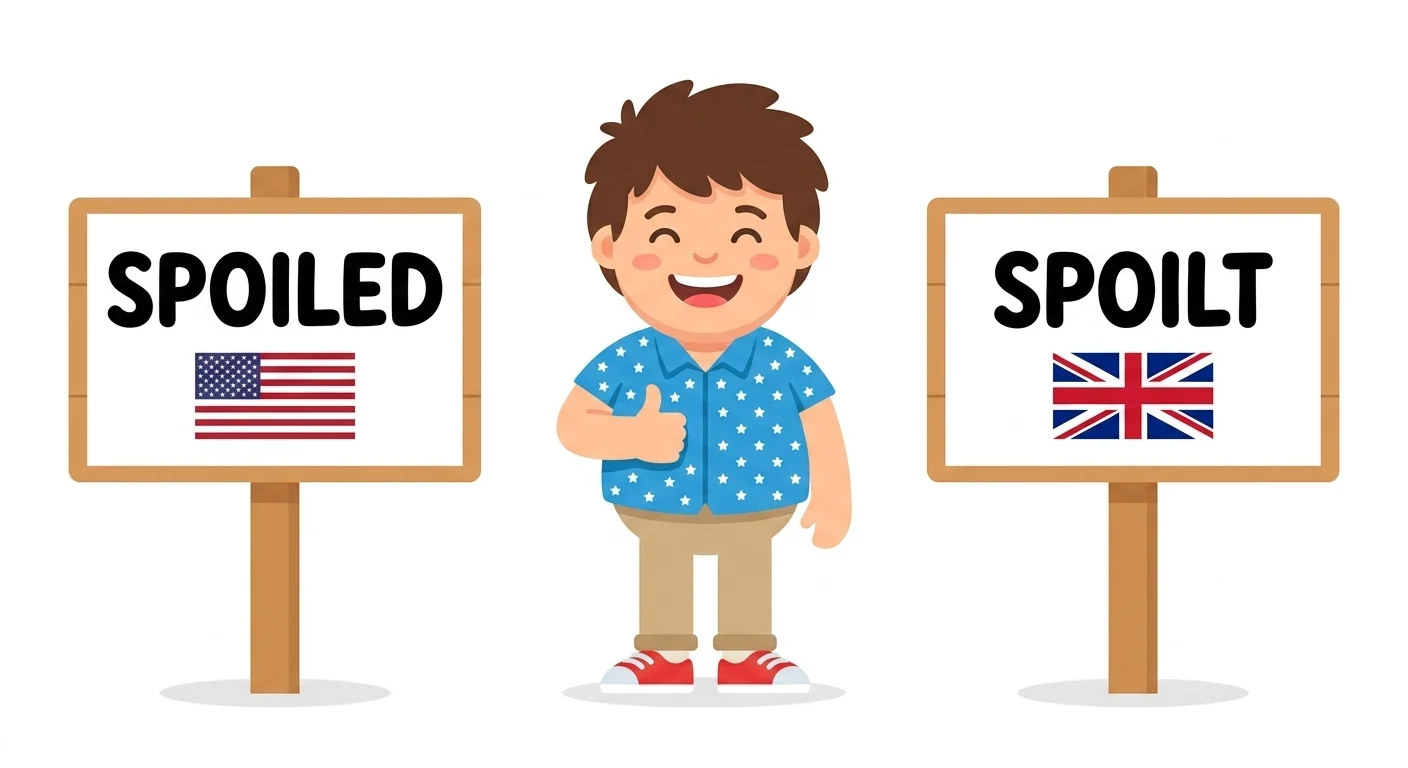 spoilt or spoiled