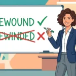 rewound or rewinded