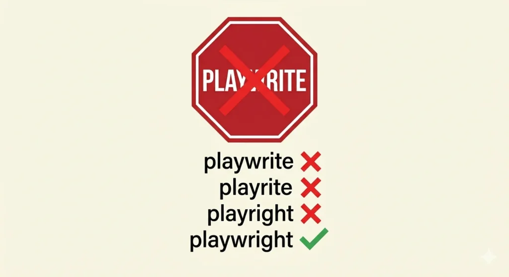 playwright or playwrite