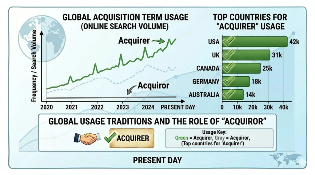 acquirer or acquiror