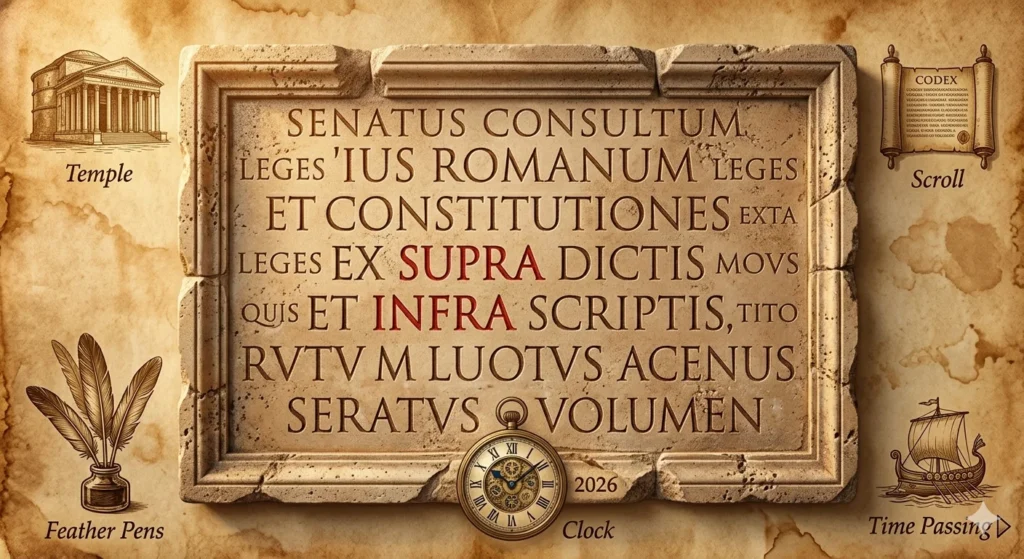 supra or infra