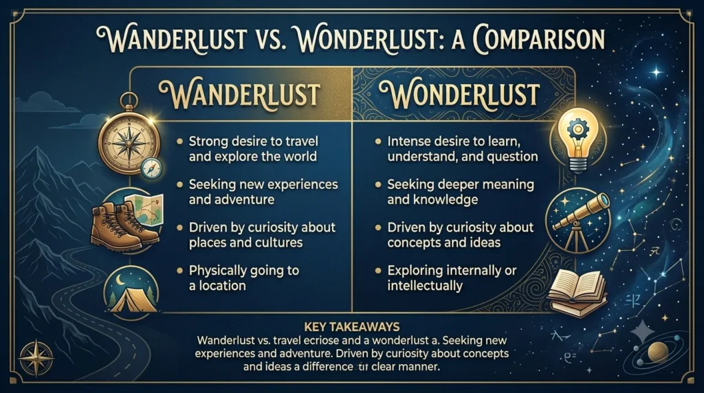 wonderlust or wanderlust