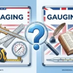 gaging or gauging