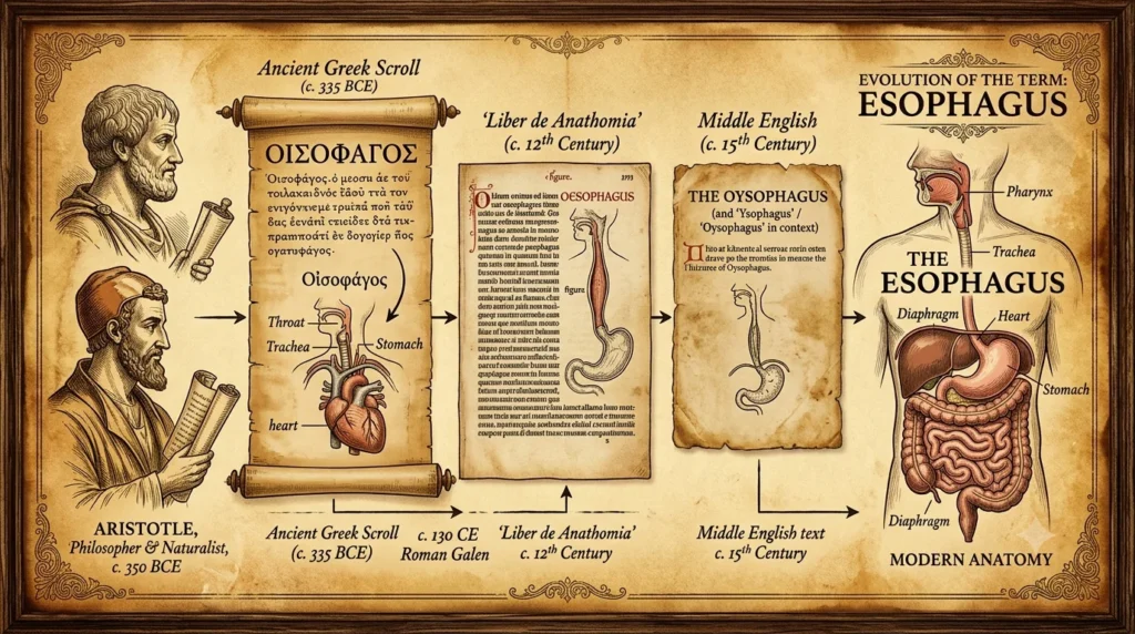 oesophagus or esophagus