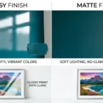 glossy or matte
