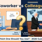 coworker or colleague