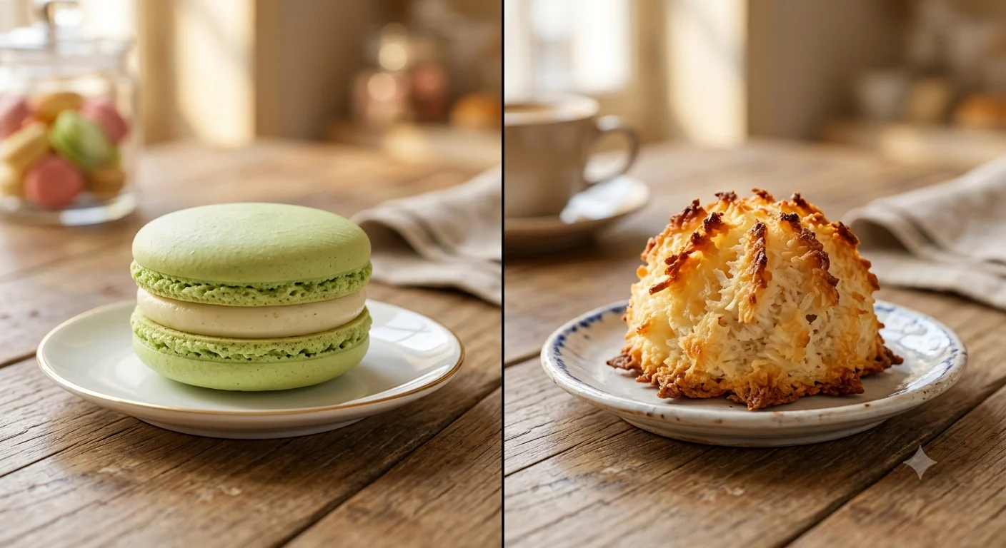 macaroons or macarons